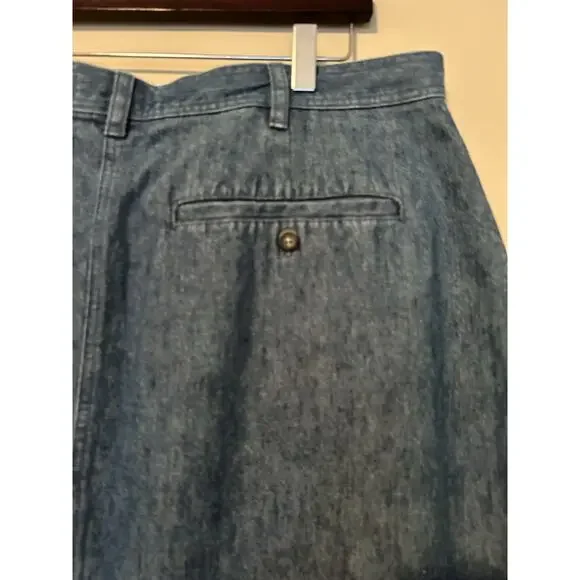 Cabelas Casual Long Denim Skirt Womens 20R - Picture 5 of 9